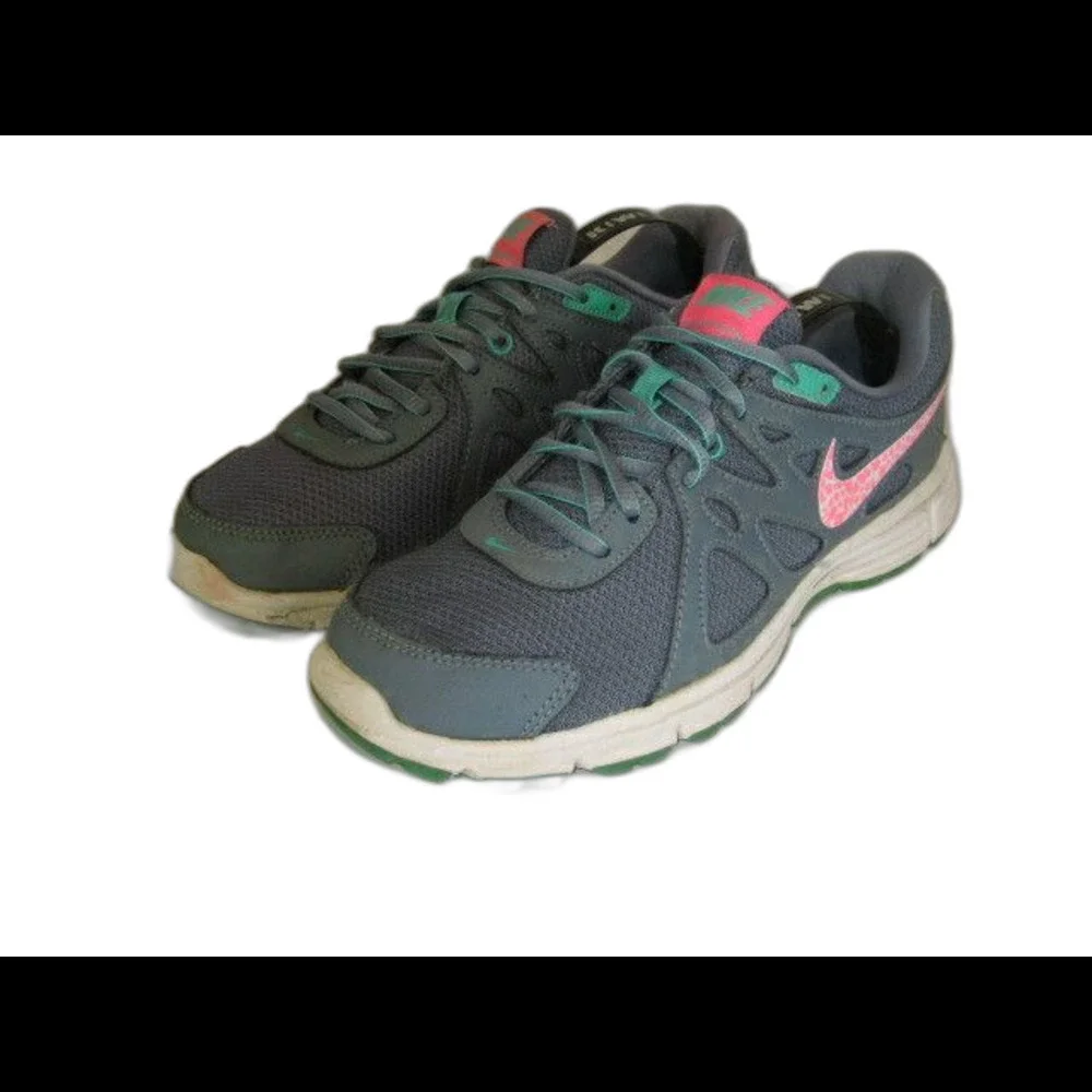 Nike Womens Revolution 2 #554900-409 Gray Running Shoes Sneakers sz 9